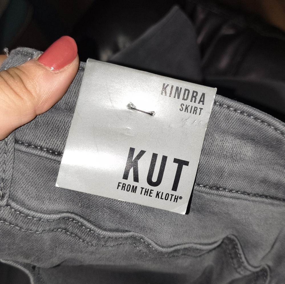 NWT Kut Pencil Jean Skirt - Picture 3 of 8